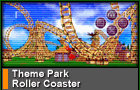 Theme Park Roller Coaster
